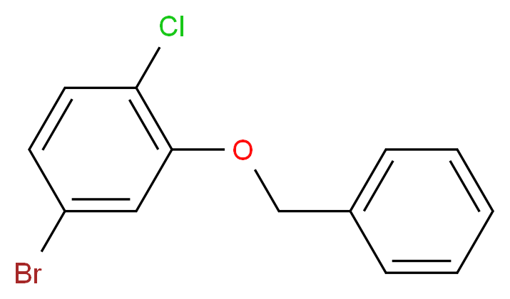 2-(benzyloxy)-4-bromo-1-chlorobenzene_分子结构_CAS_903579-12-4