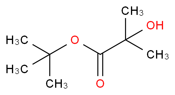 α-羟基异丁酸叔丁酯_分子结构_CAS_36293-63-7)