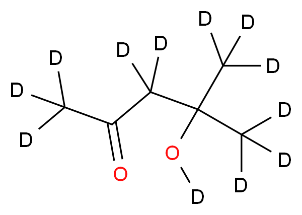 4-羟基-4-甲基-2-戊酮-d12_分子结构_CAS_114253-85-9)