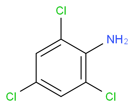 2,4,6-trichloroaniline_分子结构_CAS_634-93-5