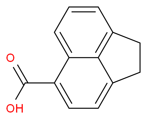 1,2-dihydroacenaphthylene-5-carboxylic acid_分子结构_CAS_55720-22-4