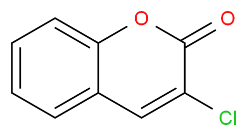 3-氯香豆素_分子结构_CAS_92-45-5)