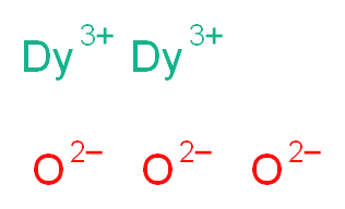 didysprosium(3+) ion trioxidandiide_分子结构_CAS_1308-87-8