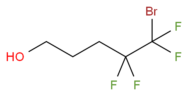 5-Bromo-4,4,5,5-tetrafluoropentan-1-ol 97%_分子结构_CAS_222725-20-4)