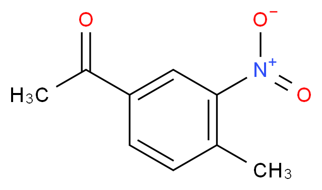 4-Acetyl-2-nitrotoluene_分子结构_CAS_5333-27-7)