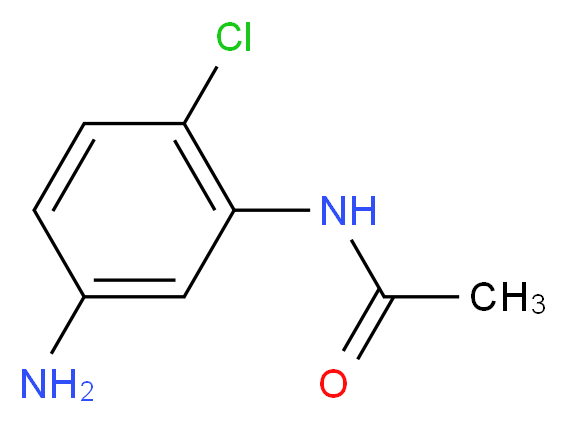 N-(5-Amino-2-chlorophenyl)acetamide_分子结构_CAS_57946-67-5)