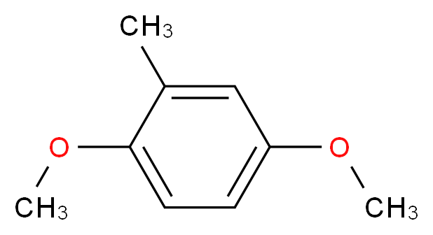 1,4-dimethoxy-2-methylbenzene_分子结构_CAS_24599-58-4