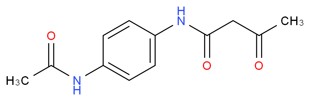 N-[4-(acetylamino)phenyl]-3-oxobutanamide_分子结构_CAS_4433-78-7)