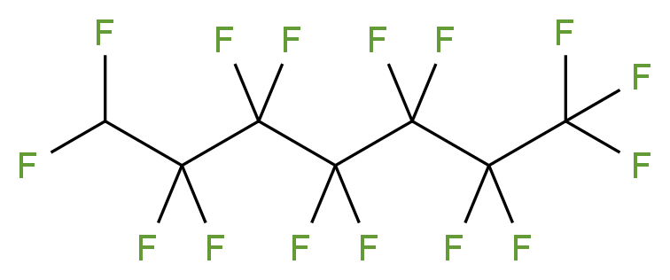 1H-Perfluoroheptane 97%_分子结构_CAS_27213-61-2)