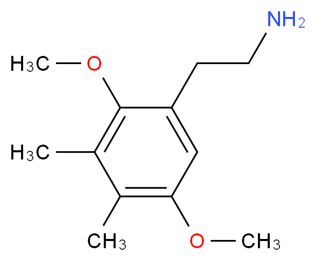 2-(2,5-dimethoxy-3,4-dimethylphenyl)ethan-1-amine_分子结构_CAS_207740-18-9