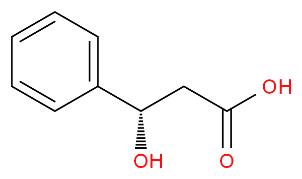 (3S)-3-hydroxy-3-phenylpropanoic acid_分子结构_CAS_)