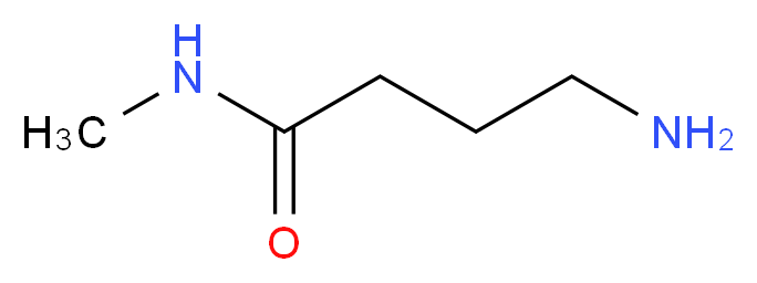 4-amino-N-methylbutanamide_分子结构_CAS_23435-12-3)