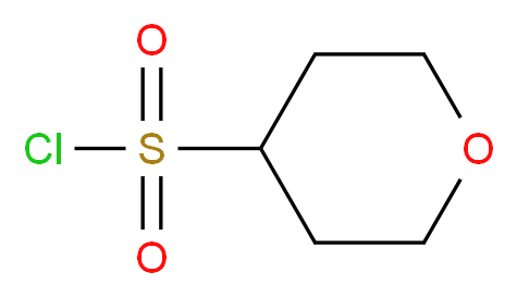 Tetrahydro-2H-pyran-4-sulfonyl chloride_分子结构_CAS_338453-21-7)