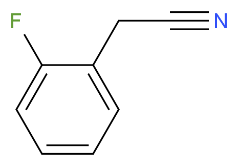 2-Fluorophenylacetonitrile 90%_分子结构_CAS_326-62-5)