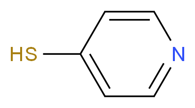 Pyridine-4-thiol_分子结构_CAS_4556-23-4)