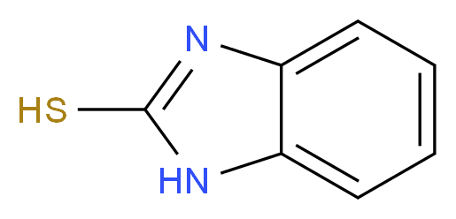 2-巯基苯并咪唑_分子结构_CAS_583-39-1)