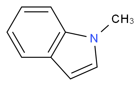 1-METHYLINDOLE_分子结构_CAS_603-76-9)