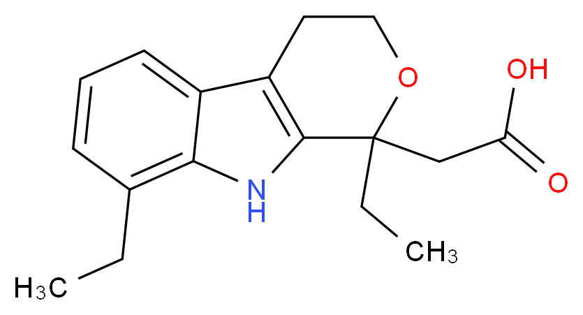 Etodolac_分子结构_CAS_41340-25-4)