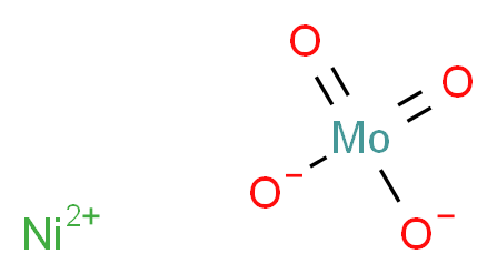 nickel(2+) ion dioxomolybdenumbis(olate)_分子结构_CAS_14177-55-0