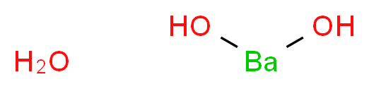 bariumdiol hydrate_分子结构_CAS_40226-30-0