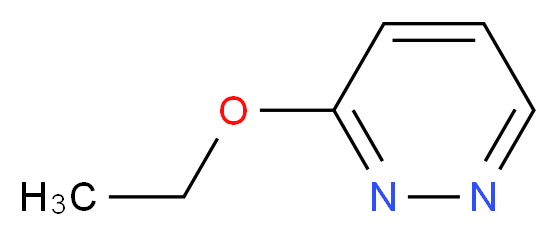 3-Ethoxypyridazine_分子结构_CAS_62567-44-6)