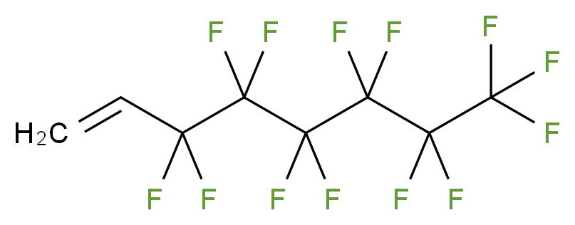 3,3,4,4,5,5,6,6,7,7,8,8,8-tridecafluorooct-1-ene_分子结构_CAS_25291-17-2