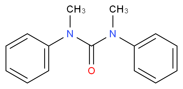 1,3-dimethyl-1,3-diphenylurea_分子结构_CAS_611-92-7
