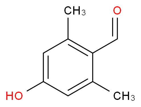 2,6-Dimethyl-4-hydroxybenzaldehyde_分子结构_CAS_70547-87-4)