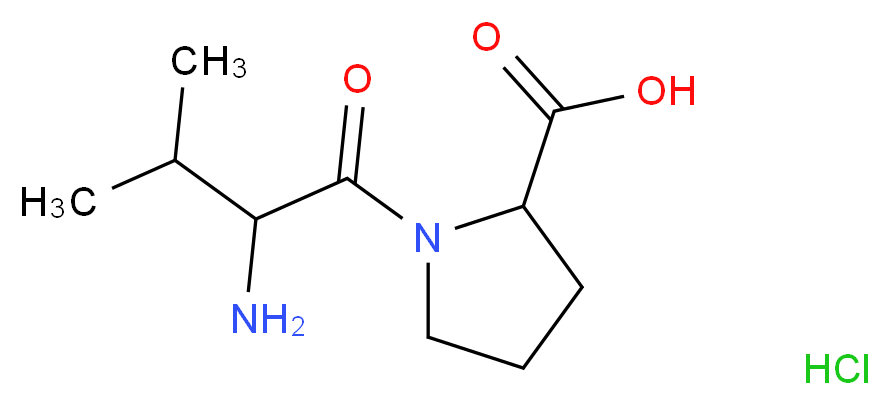 Val-Pro hydrochloride_分子结构_CAS_105931-64-4)