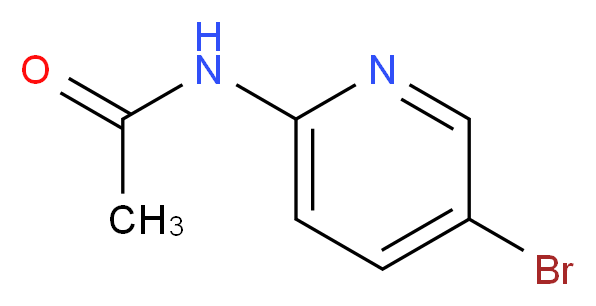 N-(5-bromopyridin-2-yl)acetamide_分子结构_CAS_7169-97-3