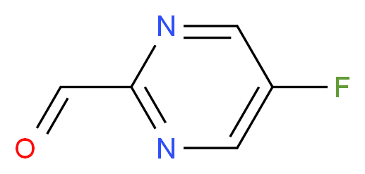 5-fluoropyrimidine-2-carbaldehyde_分子结构_CAS_935667-50-8