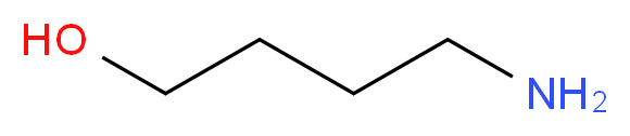 4-aminobutan-1-ol_分子结构_CAS_13325-10-5