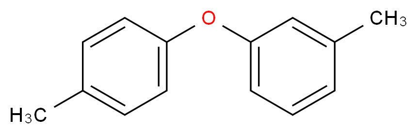 1-methyl-4-(3-methylphenoxy)benzene_分子结构_CAS_51801-69-5