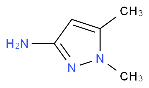 1,5-dimethyl-1H-pyrazol-3-amine_分子结构_CAS_)