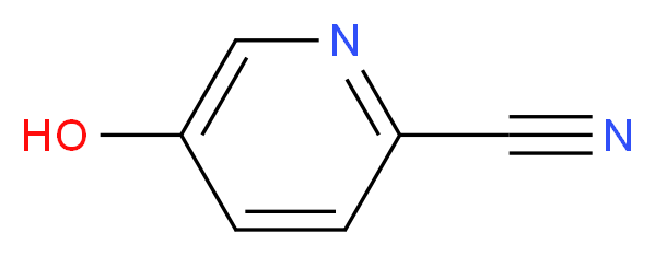 5-Hydroxypyridine-2-carbonitrile_分子结构_CAS_86869-14-9)