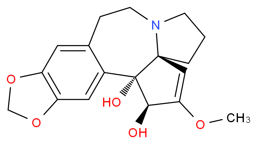 4-Hydroxycephalotaxine_分子结构_CAS_84567-08-8)