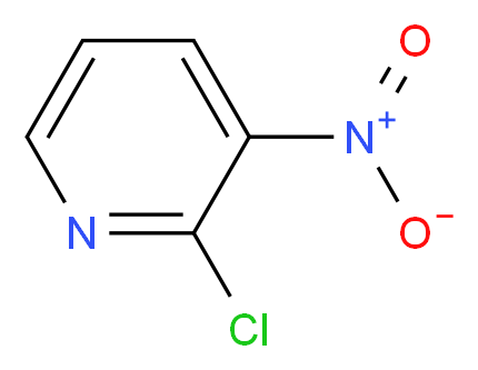 2-Chloro-3-nitropyridine_分子结构_CAS_34515-82-7)