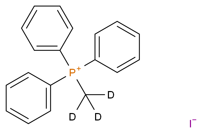 甲基-d3-三苯基碘化膦_分子结构_CAS_1560-56-1)