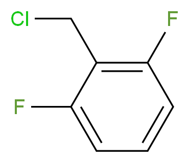 2,6-二氟苄基氯_分子结构_CAS_697-73-4)