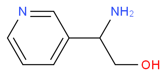 2-AMINO-2-PYRIDIN-3-YL-ETHANOL_分子结构_CAS_372144-01-9)