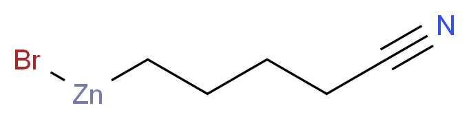 5-(bromozincio)pentanenitrile_分子结构_CAS_226570-68-9