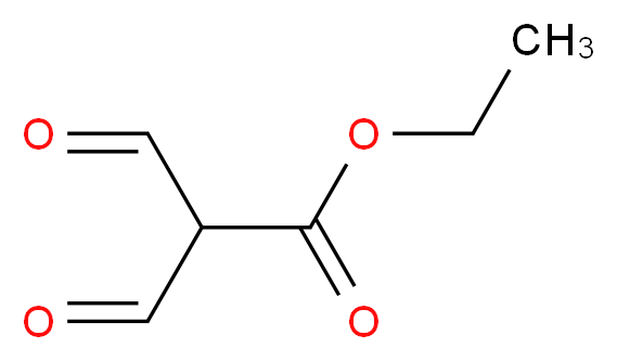 ethyl 2-formyl-3-oxopropanoate_分子结构_CAS_80370-42-9)