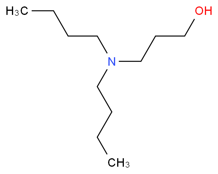 3-(Dibutylamino)-1-propanol_分子结构_CAS_2050-51-3)