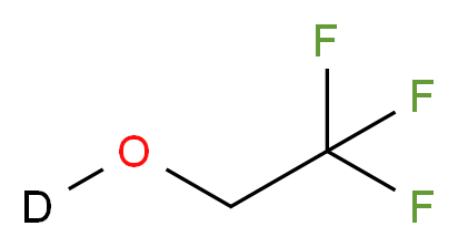 2,2,2-trifluoroethan-1-(<sup>2</sup>H)ol_分子结构_CAS_77568-66-2