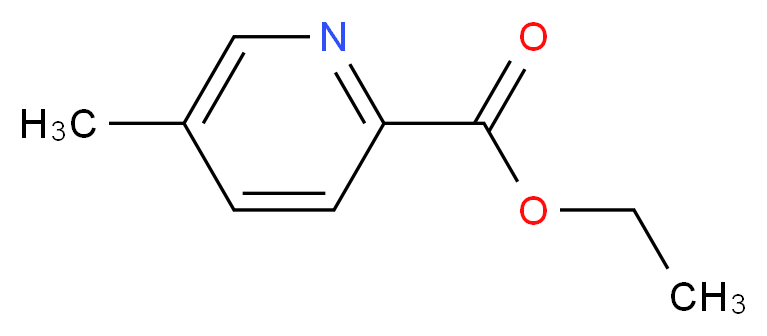 ethyl 5-methylpyridine-2-carboxylate_分子结构_CAS_55876-82-9