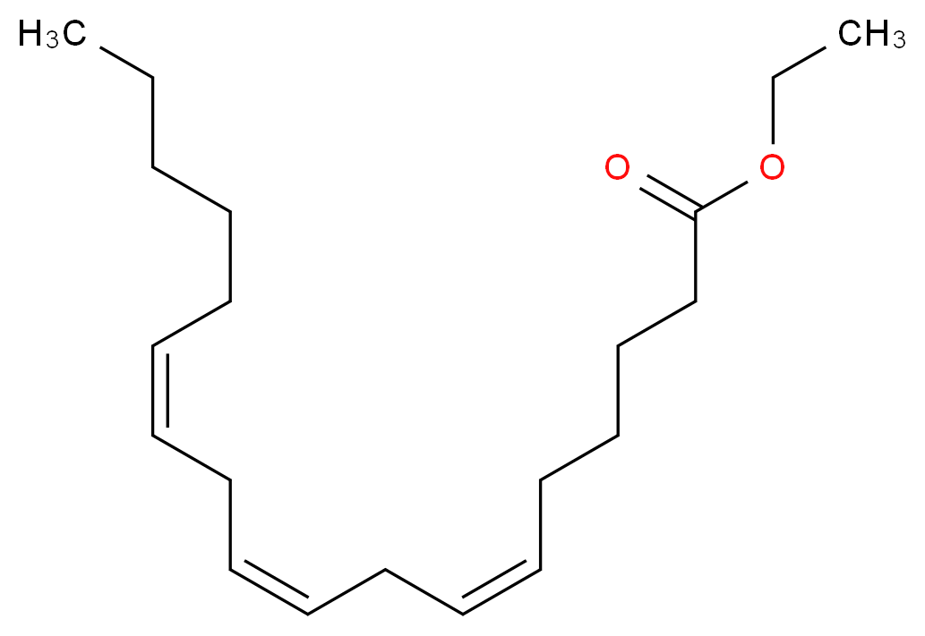 Ethyl γ-linolenate_分子结构_CAS_31450-14-3)