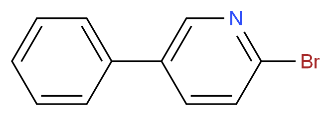 2-bromo-5-phenylpyridine_分子结构_CAS_107351-82-6