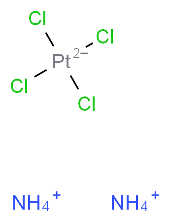 PLATINUM AMMONIUM CHLORIDE_分子结构_CAS_13820-41-2)