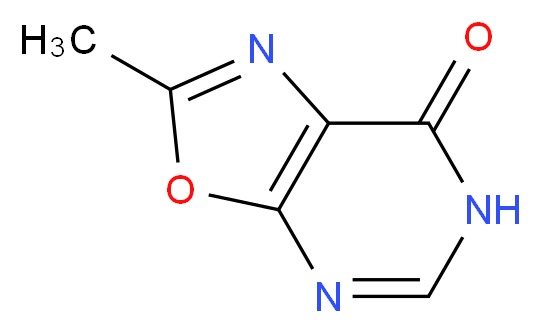 2-methyl[1,3]oxazolo[5,4-d]pyrimidin-7(6H)-one_分子结构_CAS_27433-55-2)