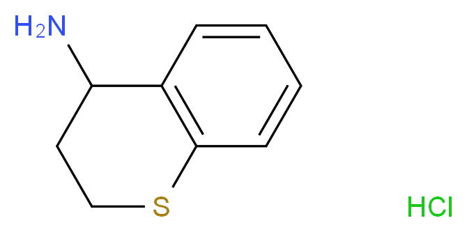 3,4-dihydro-2H-thiochromen-4-ylamine hydrochloride_分子结构_CAS_15857-70-2)